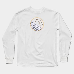 River and Mountains Long Sleeve T-Shirt